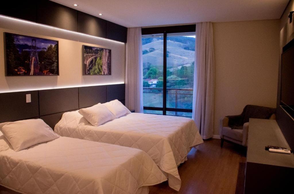 Hotel Chales Capitanias Águas de Lindóia Екстериор снимка