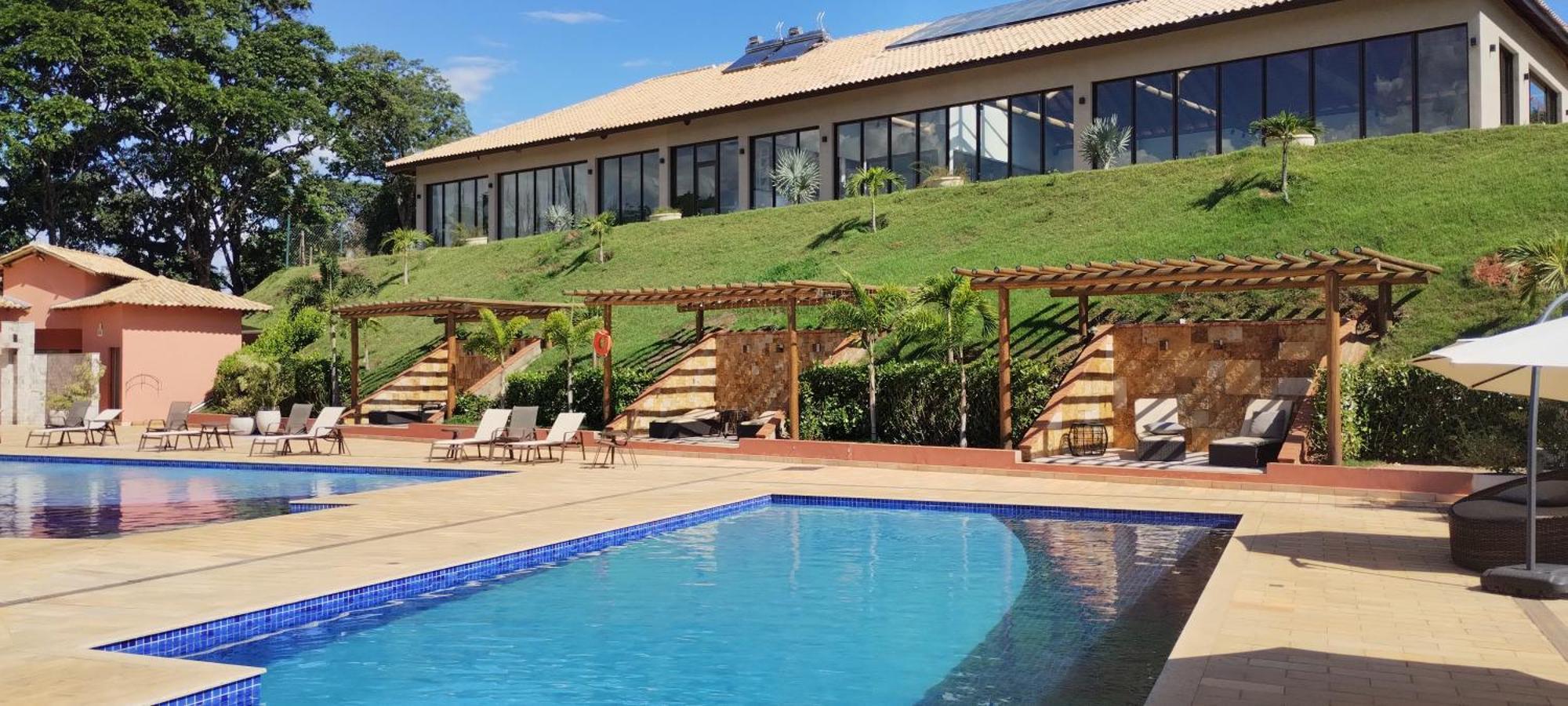 Hotel Chales Capitanias Águas de Lindóia Екстериор снимка
